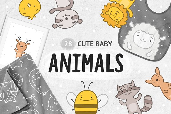 Tuyển chọn những animals cute clipart đáng yêu nhất | Vector và hình ảnh miễn phí
