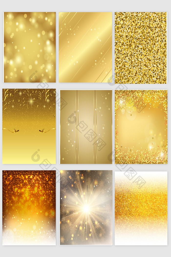Golden background light effect material - Kho Đồ Họa