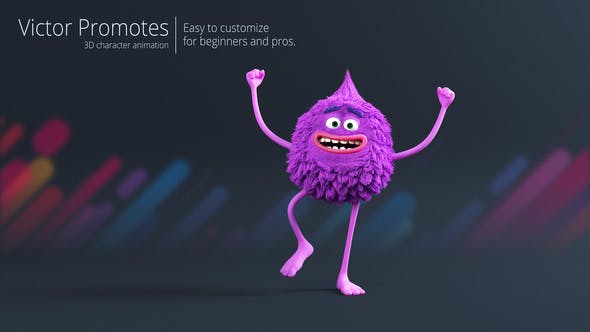 Victor Promotes - 3D Character Animation - Kho Đồ Họa